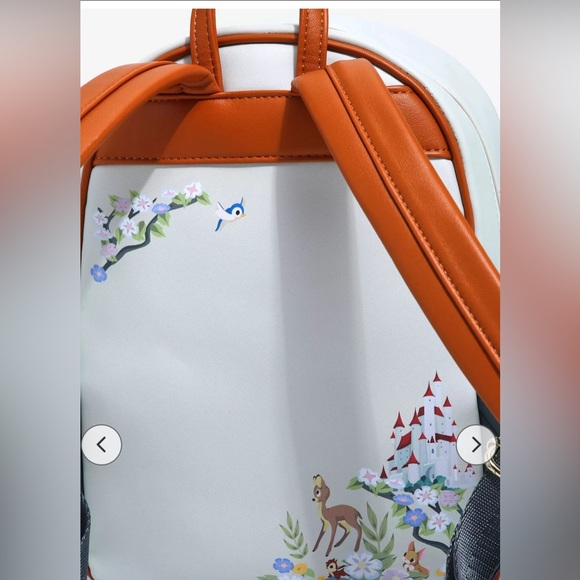 Loungefly Disney Snow White and the Seven Dwarfs Floral Mini Backpack, NWT - Picture 7 of 13